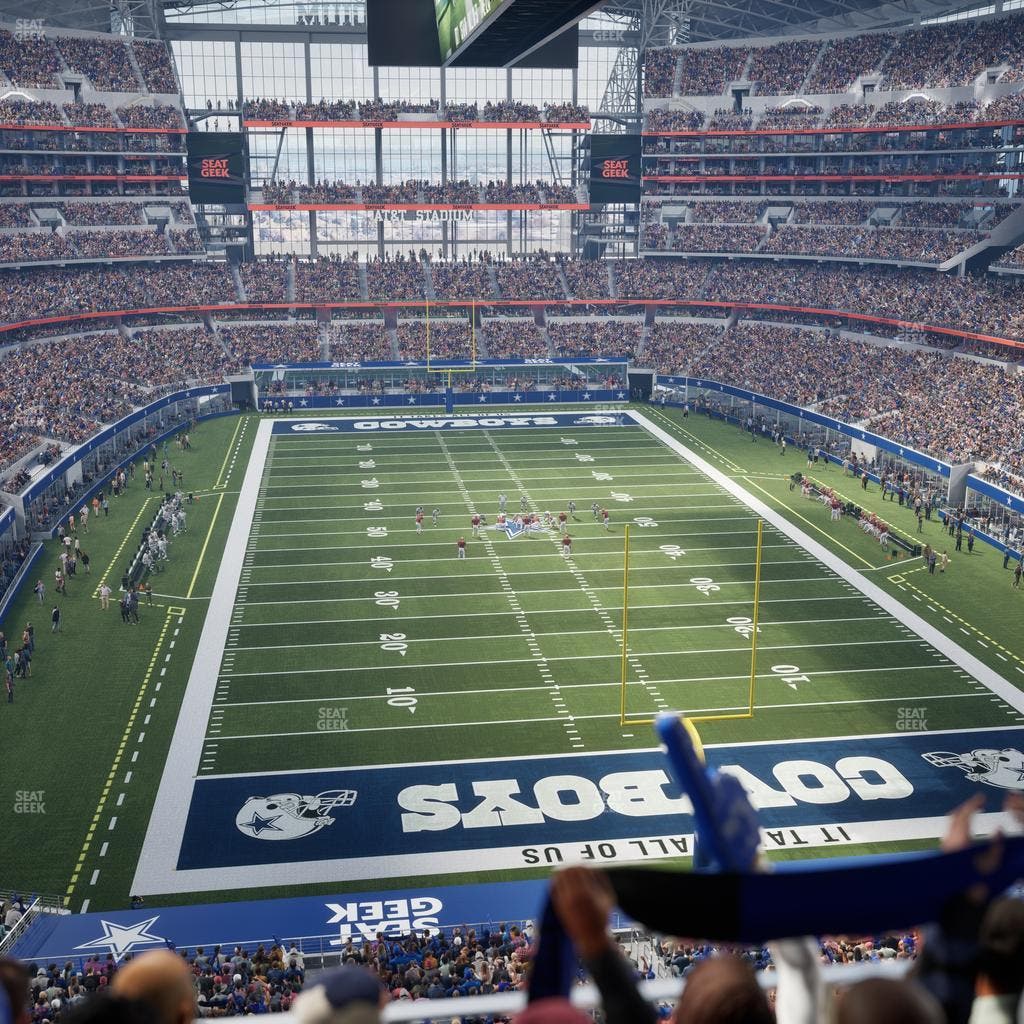 AT&T Stadium - Section 349 Seat View