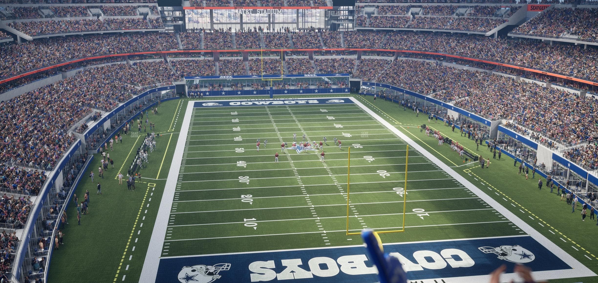 AT&T Stadium - Section 349 Seat View