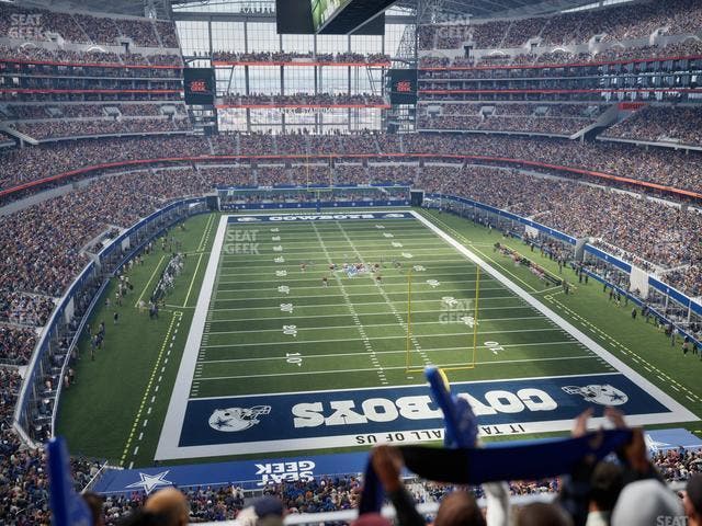 AT&T Stadium - Section 349 Seat View