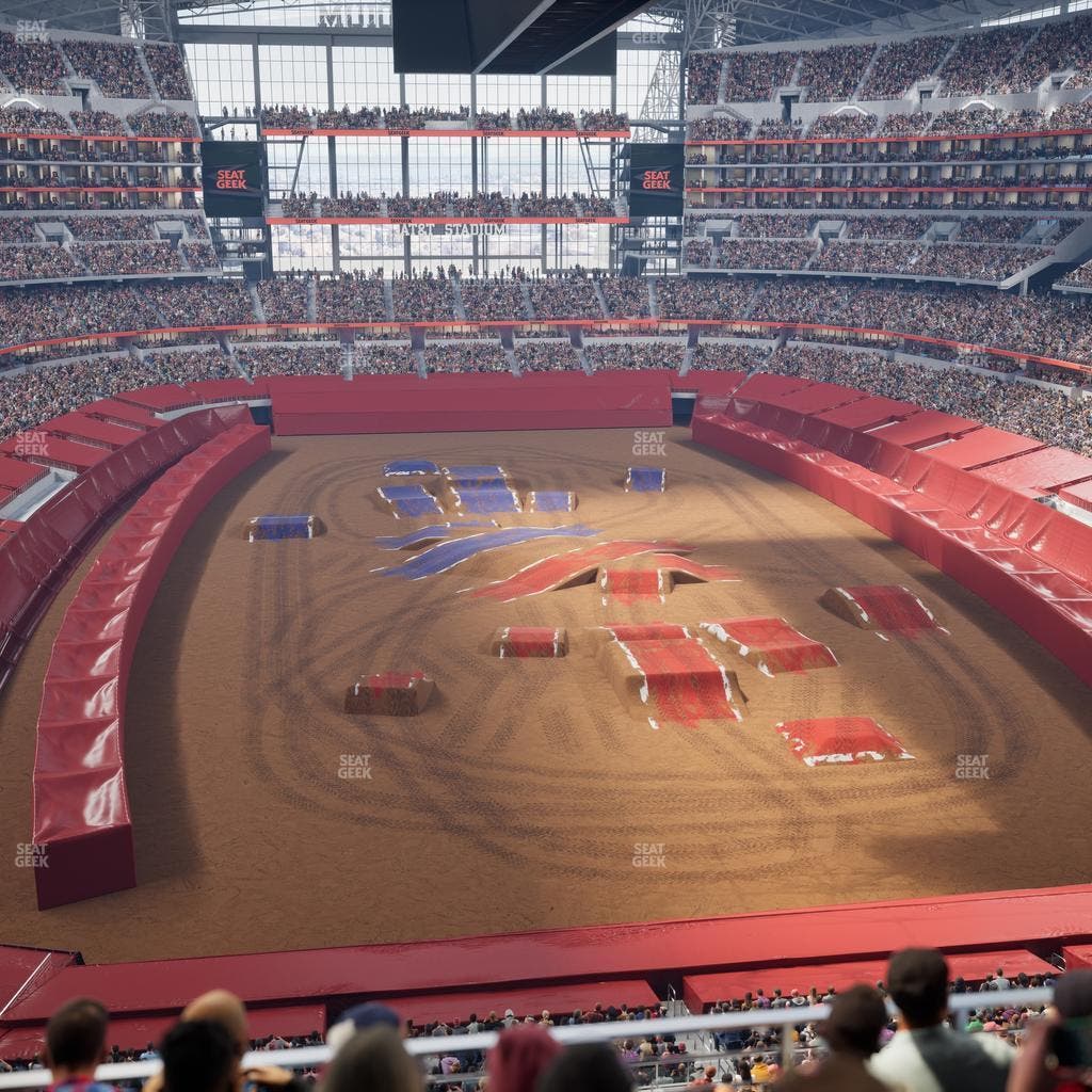 AT&T Stadium - Section 349 Seat View