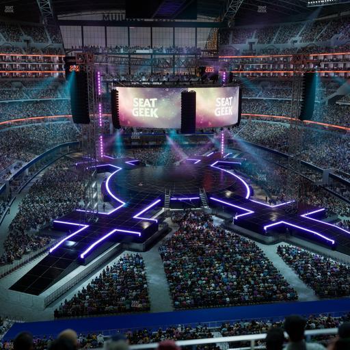 AT&T Stadium - Section 349 Seat View