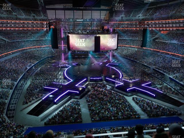 AT&T Stadium - Section 349 Seat View