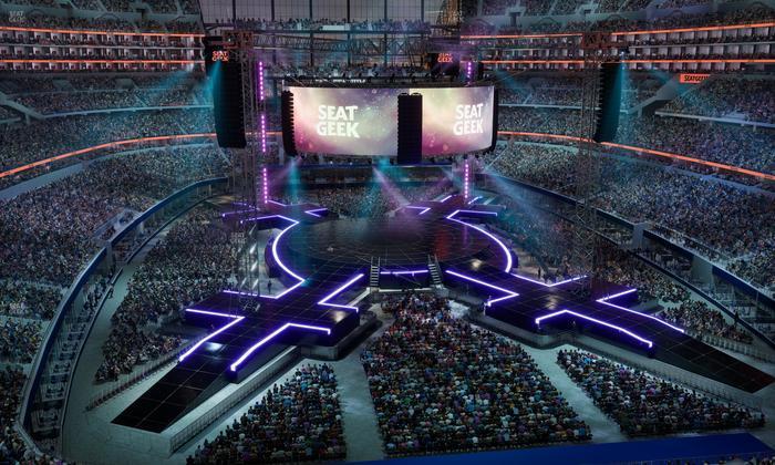 AT&T Stadium - Section 349 Seat View