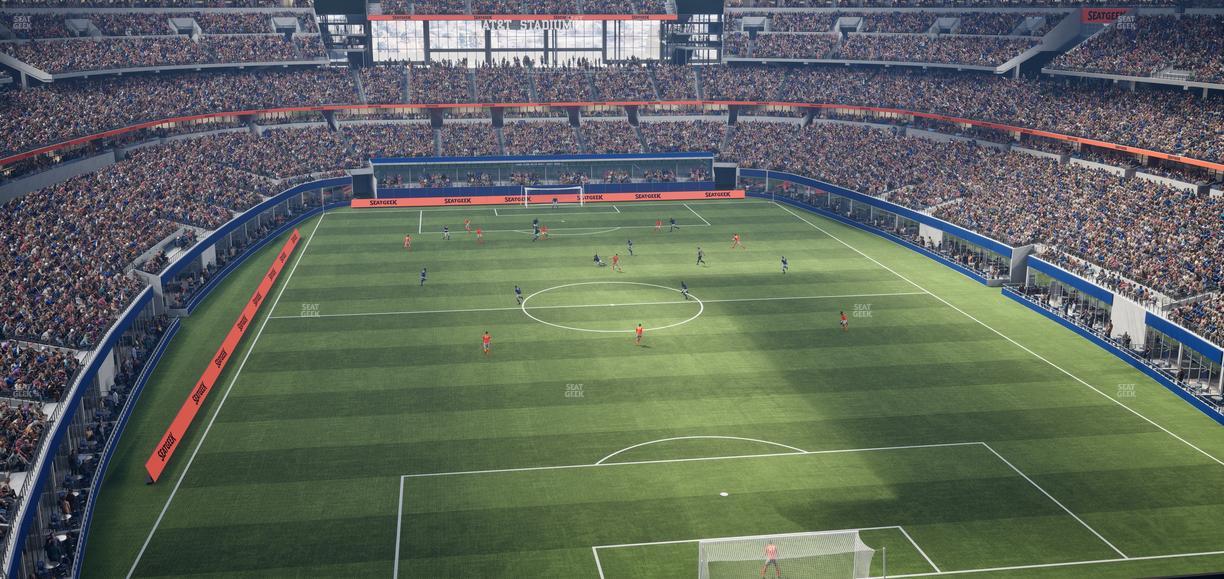 AT&T Stadium - Section 349 Seat View