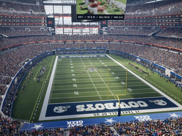 AT&T Stadium - Section 349 Seat View