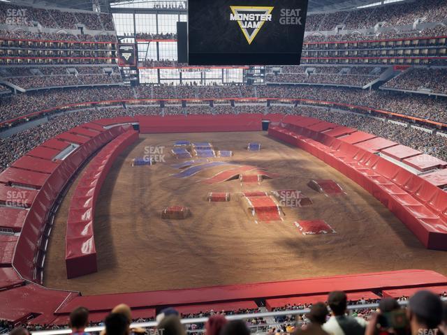 AT&T Stadium - Section 349 Seat View AT&T Stadium - Section 349 Seat View