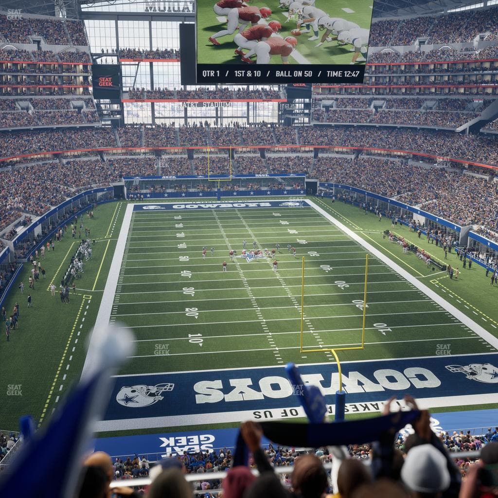 AT&T Stadium - Section 349 Seat View