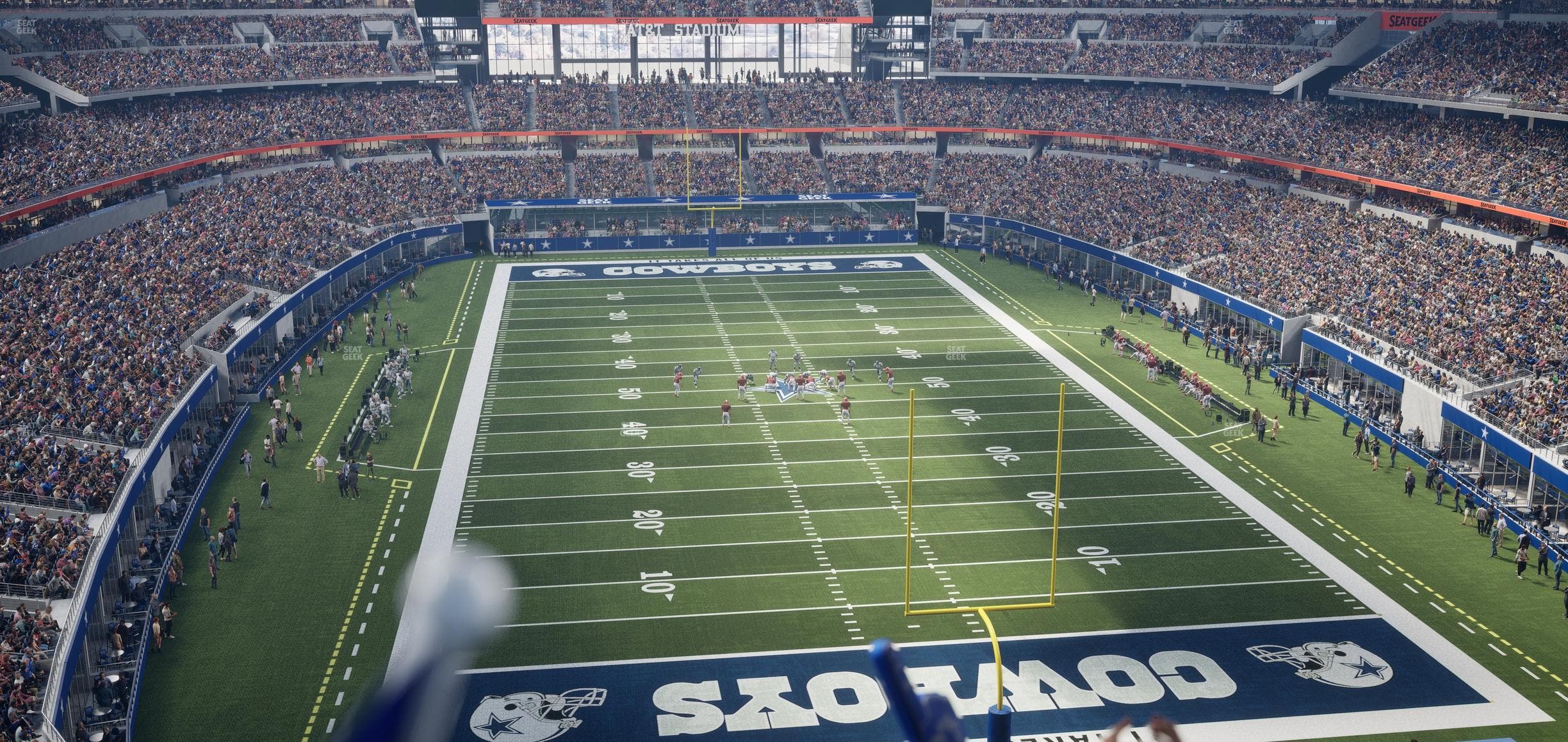 AT&T Stadium - Section 349 Seat View