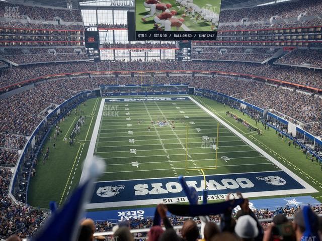 AT&T Stadium - Section 349 Seat View AT&T Stadium - Section 349 Seat View