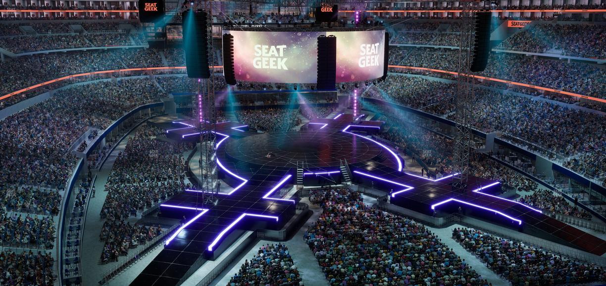 AT&T Stadium - Section 350 Seat View