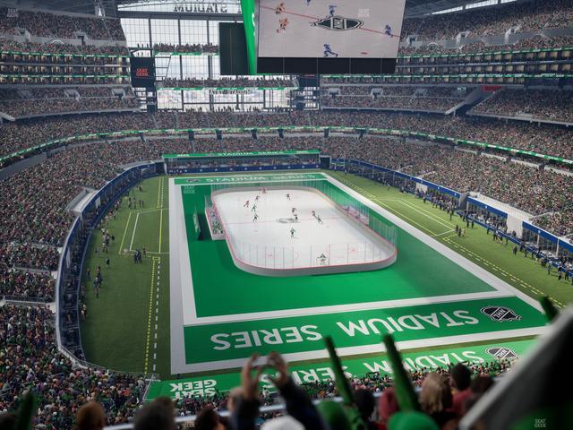 AT&T Stadium - Section 350 Seat View