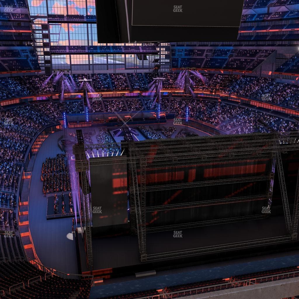 AT&T Stadium - Section 350 Seat View