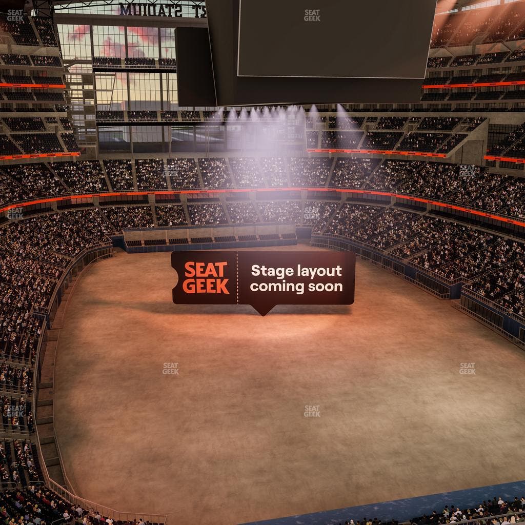 AT&T Stadium - Section 350 Seat View