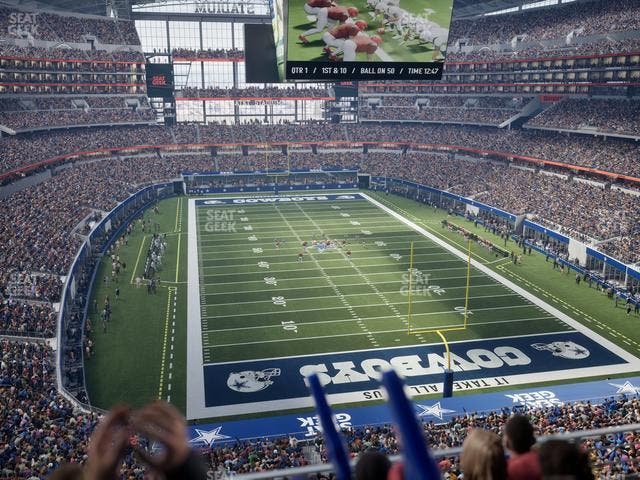 AT&T Stadium - Section 350 Seat View AT&T Stadium - Section 350 Seat View