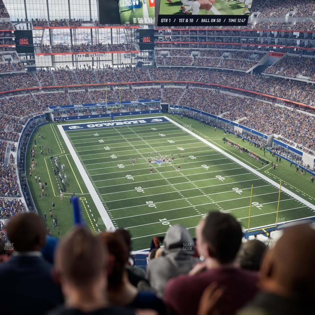 AT&T Stadium - Section 401 Seat View