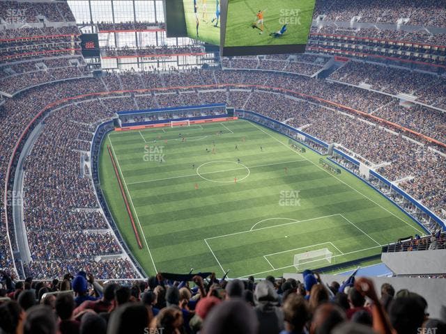 AT&T Stadium - Section 401 Seat View