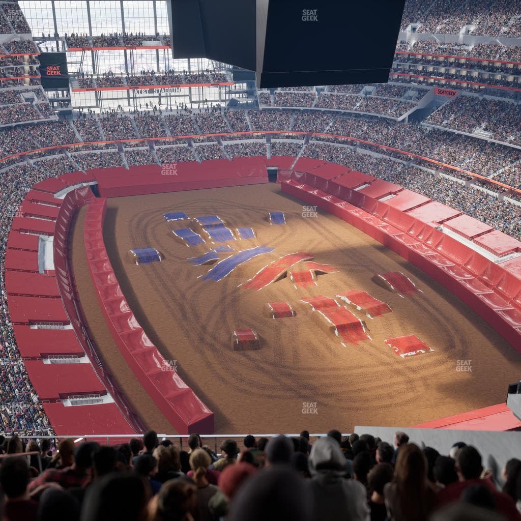 AT&T Stadium - Section 401 Seat View