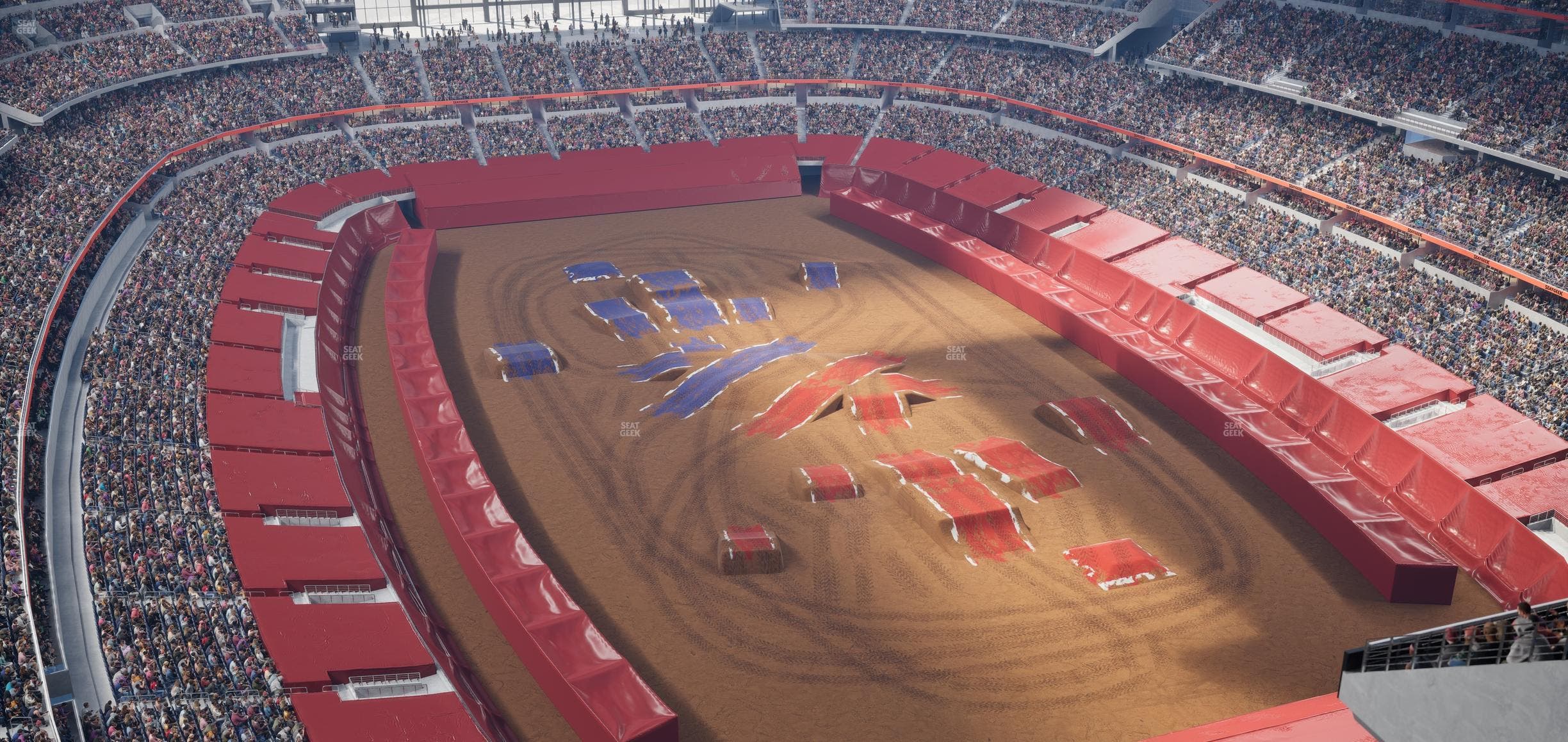AT&T Stadium - Section 401 Seat View