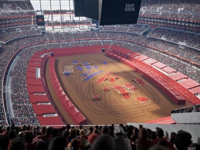 AT&T Stadium - Section 401 Seat View