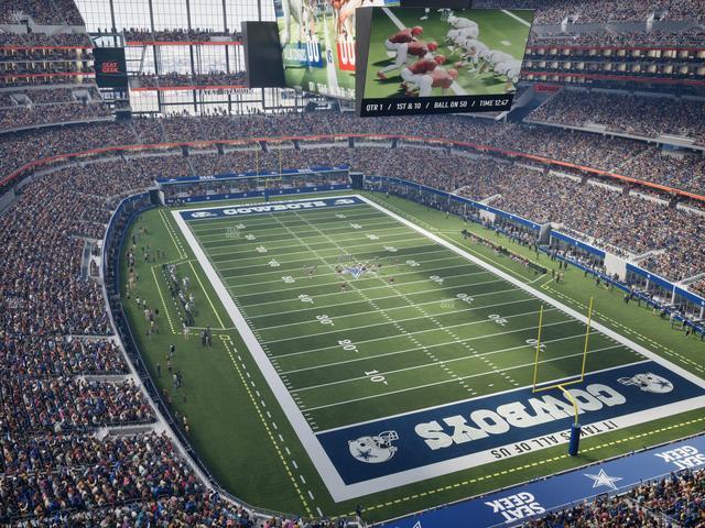 AT&T Stadium - Section 401 Seat View