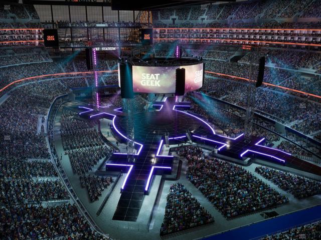 AT&T Stadium - Section 401 Seat View