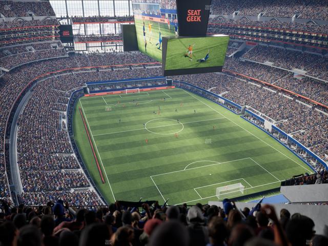 AT&T Stadium - Section 401 Seat View