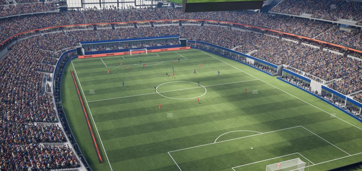 AT&T Stadium - Section 401 Seat View