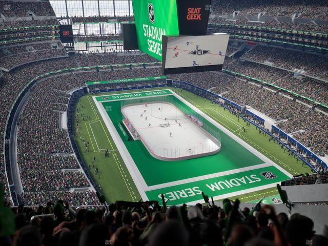 AT&T Stadium - Section 401 Seat View