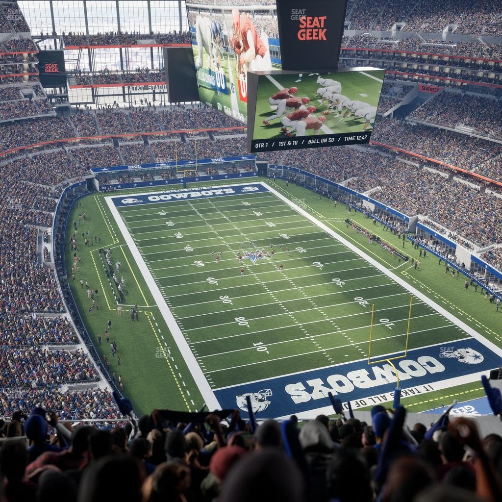 AT&T Stadium - Section 401 Seat View