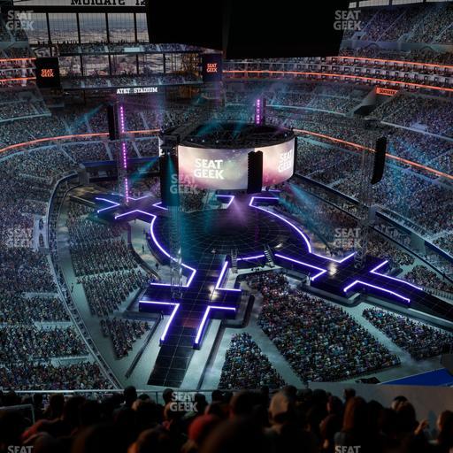 AT&T Stadium - Section 401 Seat View