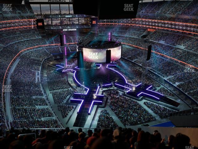 AT&T Stadium - Section 401 Seat View