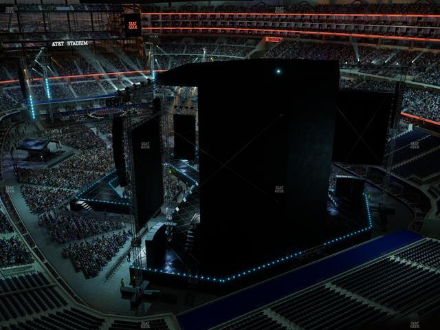 AT&T Stadium - Section 401 Seat View