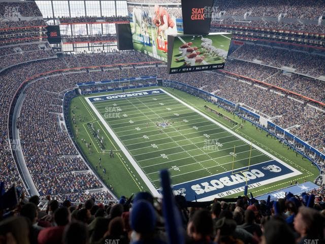 AT&T Stadium - Section 402 Seat View AT&T Stadium - Section 402 Seat View