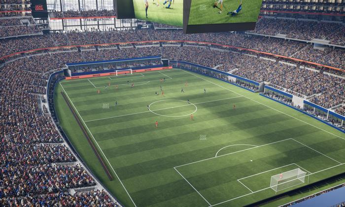 AT&T Stadium - Section 402 Seat View