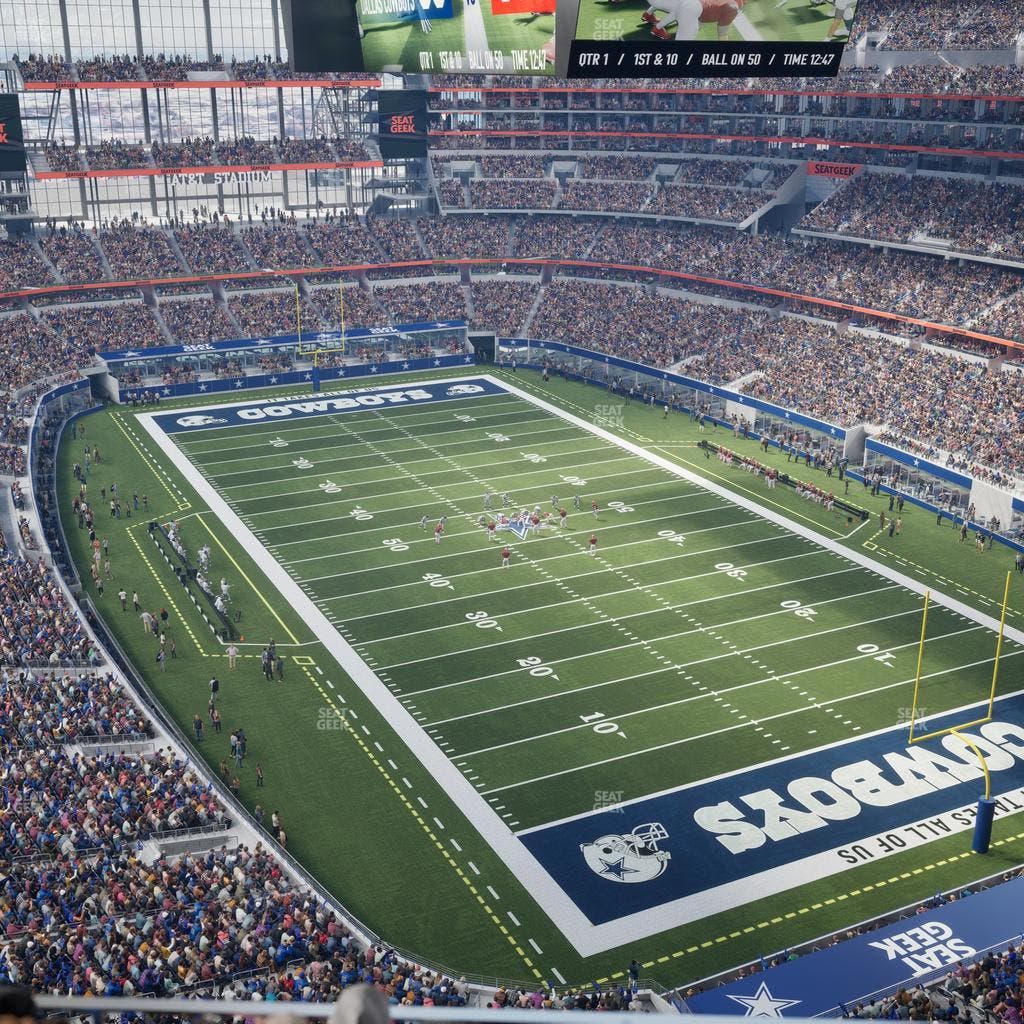 AT&T Stadium - Section 402 Seat View