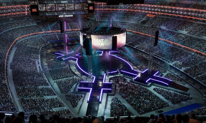 AT&T Stadium - Section 402 Seat View