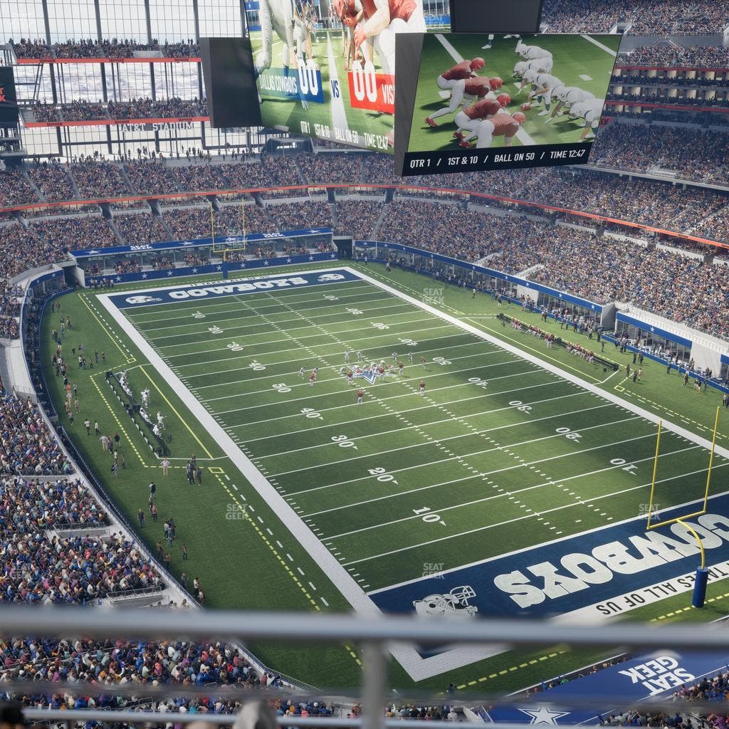 AT&T Stadium - Section 402 Seat View