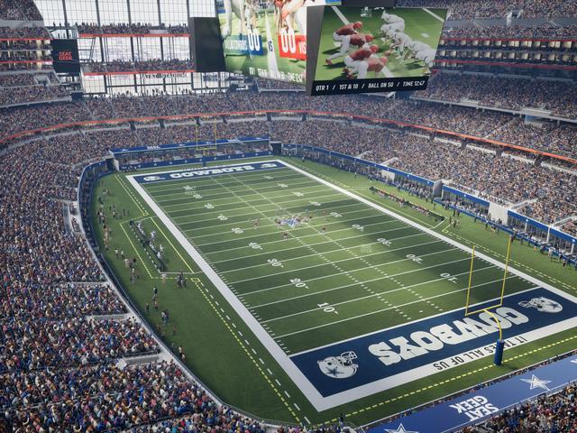 AT&T Stadium - Section 402 Seat View
