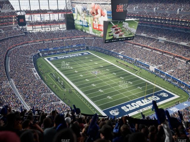 AT&T Stadium - Section 403 Seat View AT&T Stadium - Section 403 Seat View