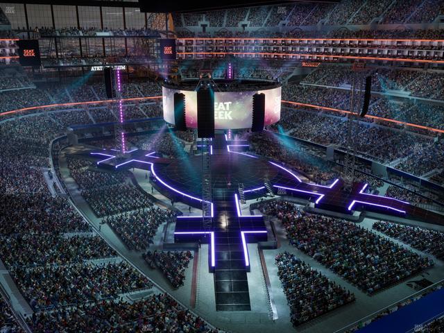 AT&T Stadium - Section 403 Seat View