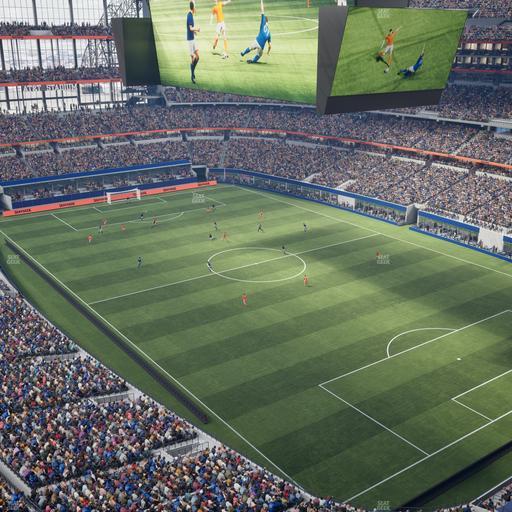 AT&T Stadium - Section 404 Seat View