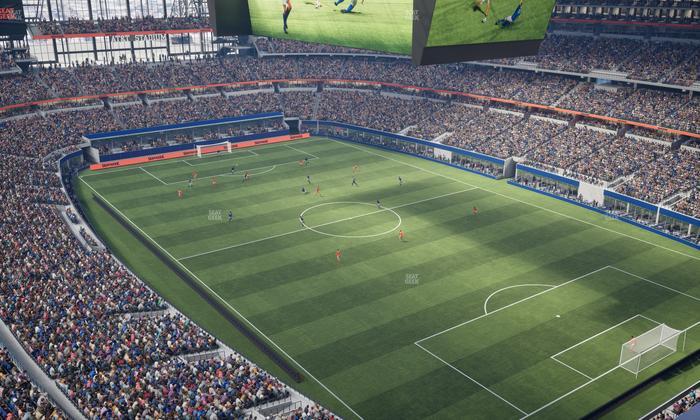 AT&T Stadium - Section 404 Seat View