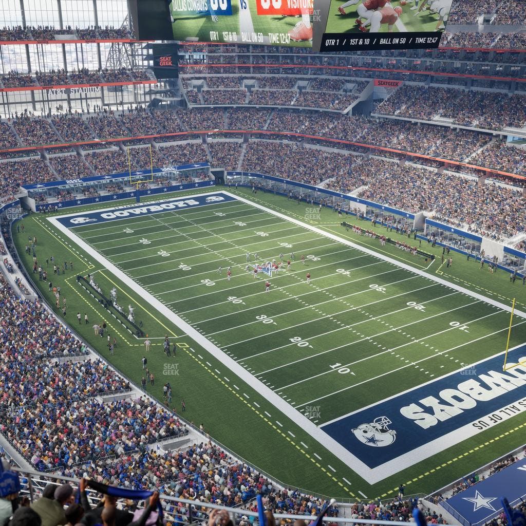 AT&T Stadium - Section 404 Seat View