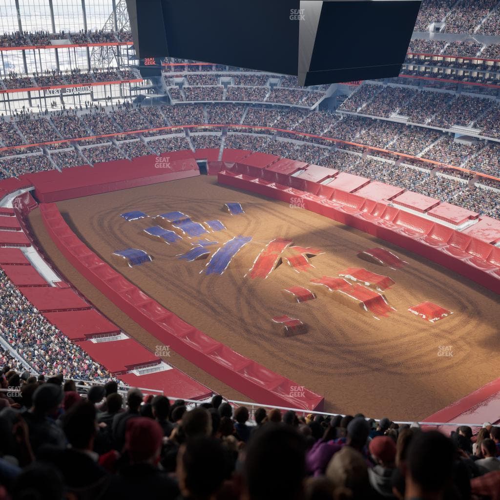 AT&T Stadium - Section 404 Seat View