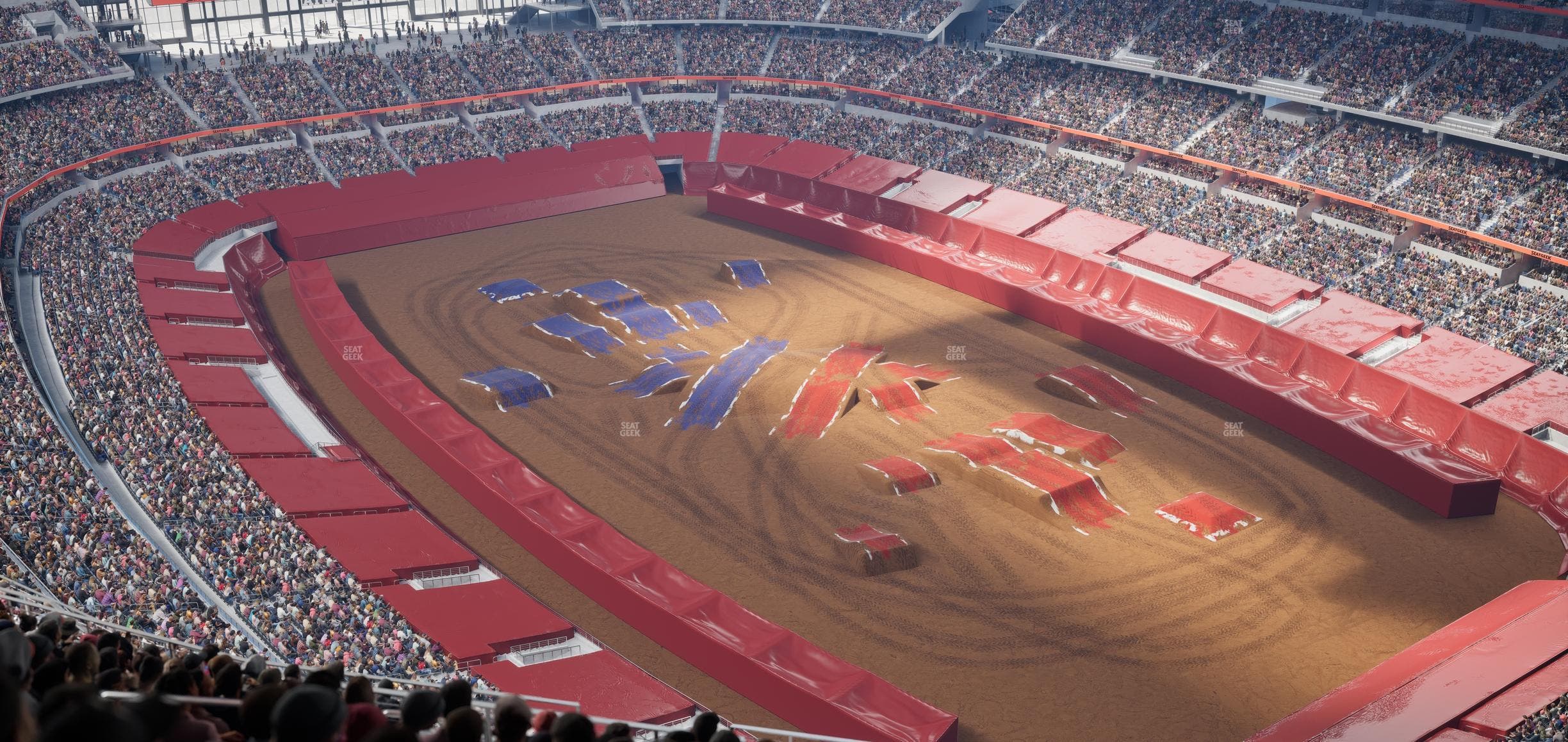 AT&T Stadium - Section 404 Seat View