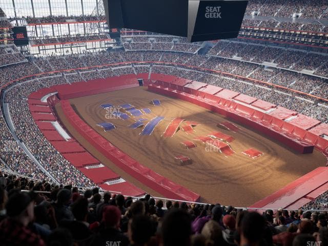 AT&T Stadium - Section 404 Seat View