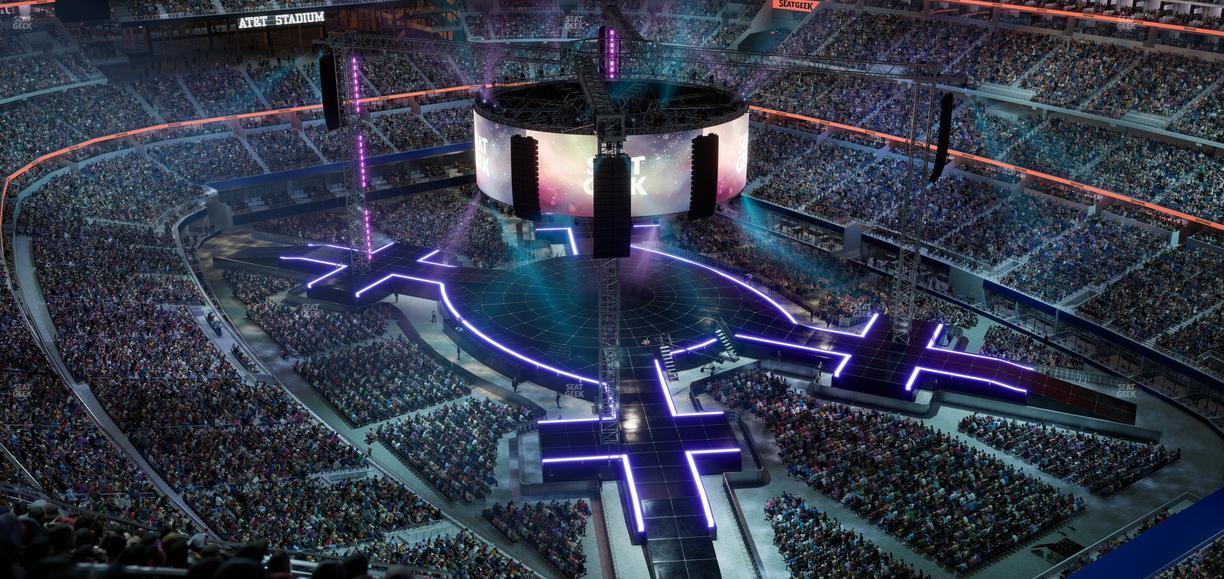 AT&T Stadium - Section 404 Seat View