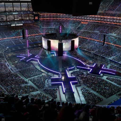 AT&T Stadium - Section 404 Seat View