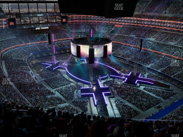 AT&T Stadium - Section 404 Seat View