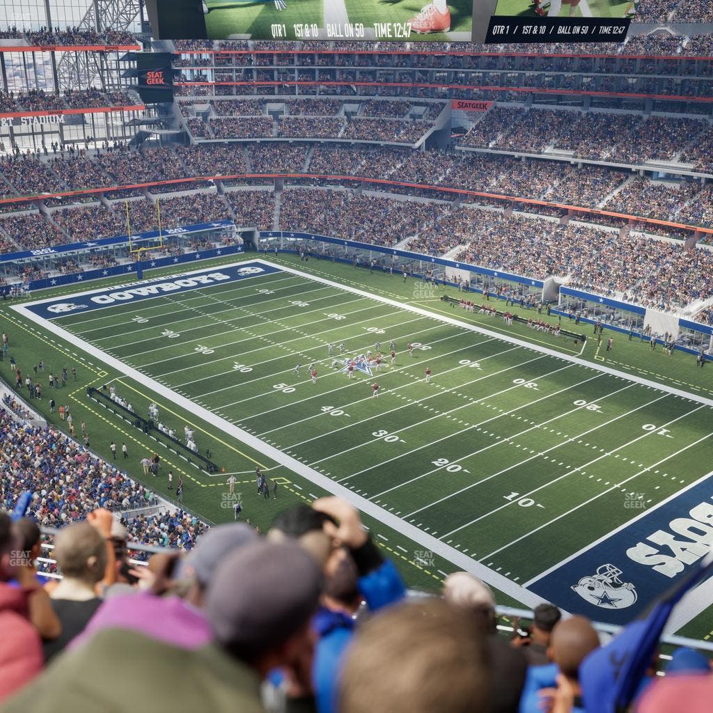 AT&T Stadium - Section 405 Seat View